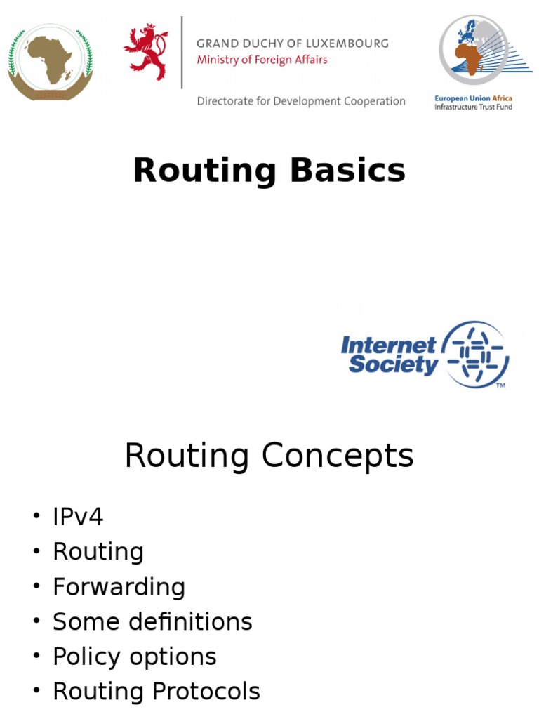1 - Routing Basics - 1 | PDF
