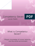 Competency Seven