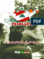 Beirute - Cardápio