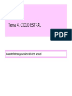 Tema 4. Ciclo Estral