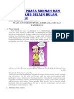 Makalah Puasa Sunnah Dan Puasa Wajib Selain Bulan Ramadhan