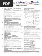 Chemical Equilibrium Lecture-1 PDF