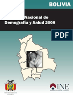Encuesta Nacional de Demografia e Salud-2008