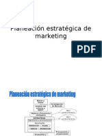 Planeación Estratégica del  Marketing.
