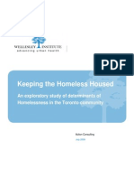Keeping the Homeless Housed Final Report