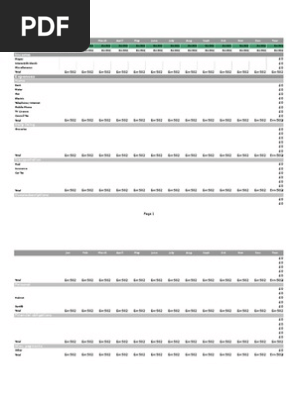Personal Budget