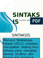 Sintaksis stpm