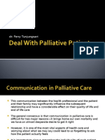 deal with palliative patient