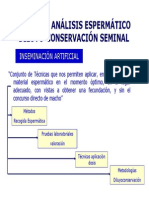 Tema 18.- Análisis espermático. Dilución y conservación seminal.