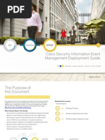 Cisco SIEM Deployment Guide