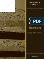 Michael E Kalinski Soil Mechanics Lab Manual