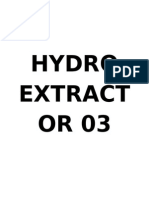 Hydro Extractor 03