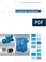 WEG Motores de Corrente Continua 50005370 Catalogo Portugues Br