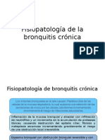 Fisiopatología de La Bronquitis Crónica