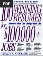Download 100 Winning Resumes for 100000 Jobs by adeelcy SN26039115 doc pdf