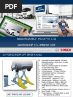 Bosch WS Equipment