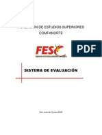 Evaluación de desempeño