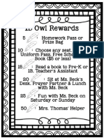 t3 Owl Rewards