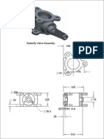 Butterfly Valve Rendering