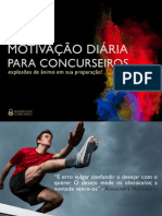 Motivação Diária Para Concurseiros