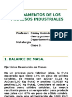 Balance de Masa