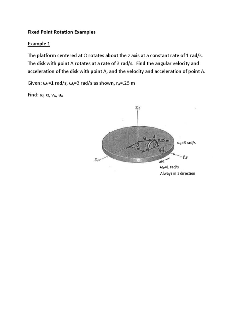 Fixed Point Rotation Calculations | PDF | Social Science | Science ...