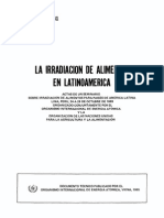 Irradiacion de Alimentos IAEA 1983 PEGAMMA