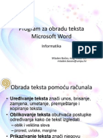 01 Word Datoteke Ponavljanje
