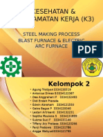 Kesehatan & Keselamatan Kerja (k3) Steel Making Process