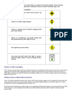 Understanding Common Road Signs and Traffic Signal Meanings