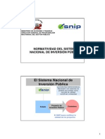 01 SNIP - Normatividad MEF Enero 2011 (Modo de Compatibilidad)