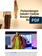 Perkembangan Industri Fashion Busana Muslim Dunia