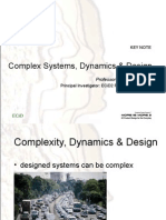 Complex Systems, Dynamics & Design: Key Note