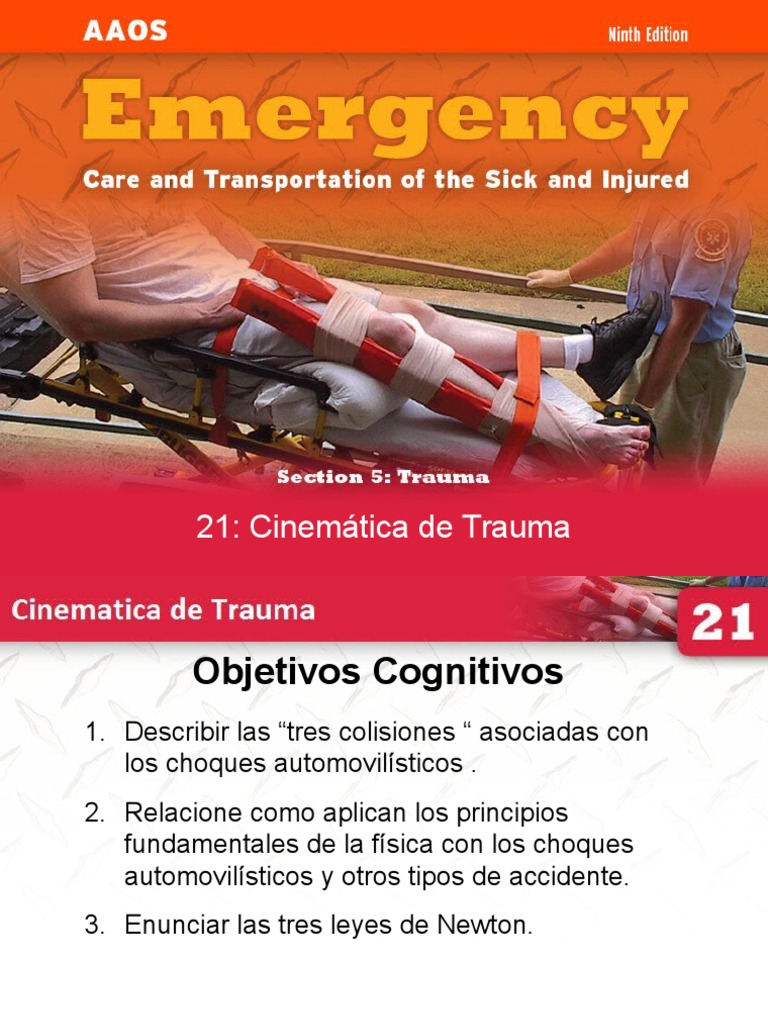 Cinemática del Trauma en Accidentes Vehiculares | PDF | Lesión | Medicina