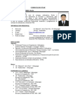 CV Profesional Sistemas Informática Docencia