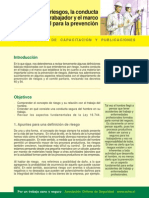 Los Riesgos La Conducta Del Trabajador y El Marco Legal