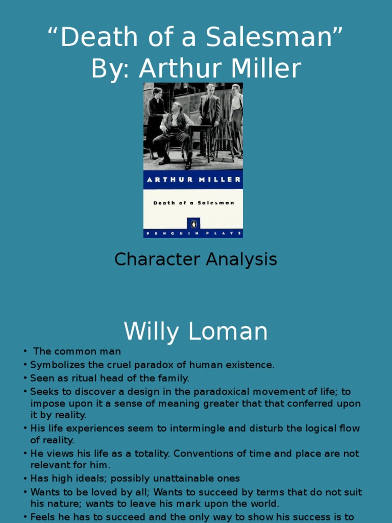 Death Of A Salesman Analysis
