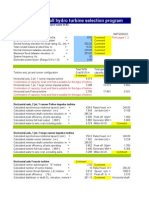 Protec Small Hydro Turbine Selection