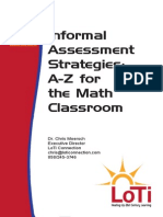 informal assessment strategies