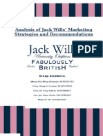  Analysis of JackWills' Marketing Strategies