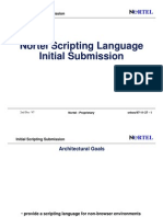 Nortel Scripting Language Initial Submission: O Rtel