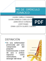 Sindrome de Opérnaculo Torácico