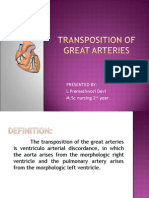 Transposition of Great Arteries