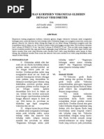 Download Jurnal Viskositas Zat Cair UNESA by Anik Lutfiyah SN260446996 doc pdf