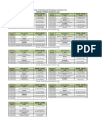 Horario PAD Primer Semestre 2015