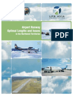 GNWT Airport Runways Issues & Optimal Lengths