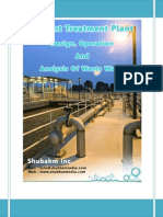 Effluent Treatment Plant Design, Operation and Analysis of Waste Water Treatment in India by Shubham Inc