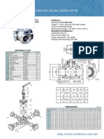 3-Way Flanged Ball Valves, Top Entry, Full Bore, JIS 10K: Fig No: KF-307L/T