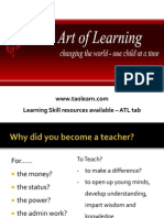 Learning Skill Resources Available - ATL Tab
