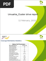 Umuahia Cluster Drive Report 12-02-15